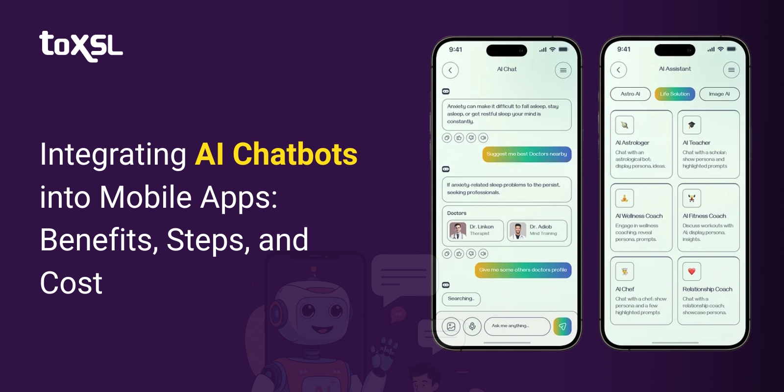 Integrating AI Chatbots into Mobile Apps: Benefits, Steps, and Cost